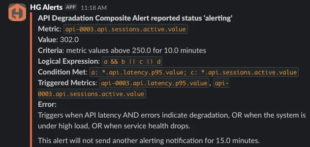 Reducing Alert Noise: Composite Alerting and Conditional Logic in Graphite - 8